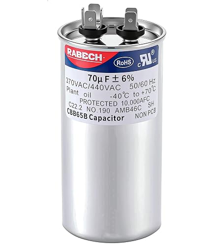 BlueNatHxRPR 36-43 MFD/uF Motor Start Capacitor Withstand Voltage